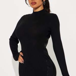 Smooth Operator Mini Dress - Black