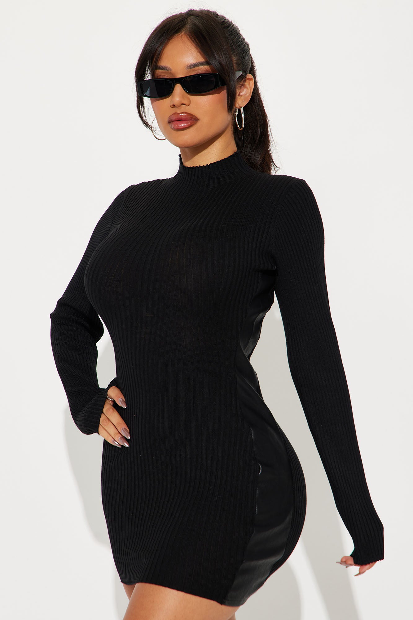 Smooth Operator Mini Dress - Black
